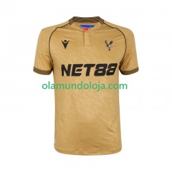 Camisola Crystal Palace Homem Equipamento Segundo 2025-2026 Manga Curta